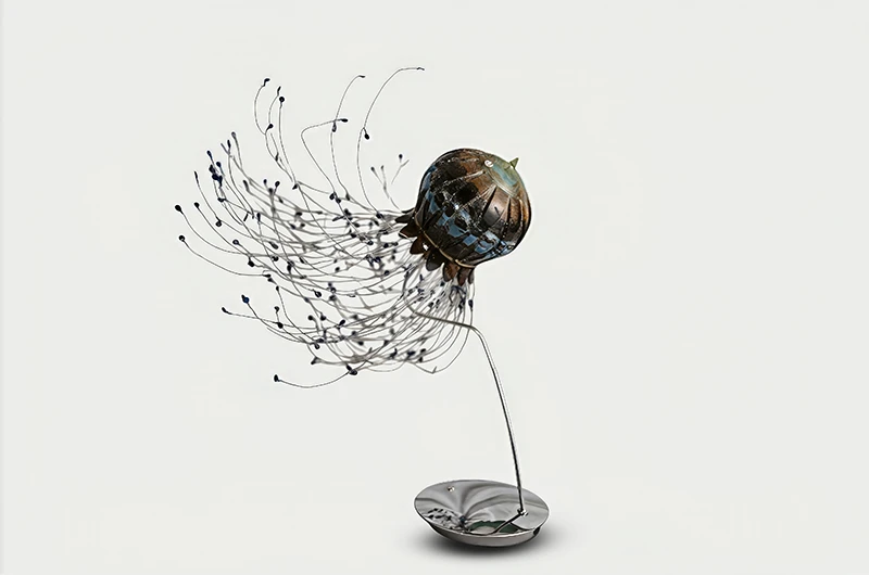 »Schwebende Meduse« von Jürgen Fuhr